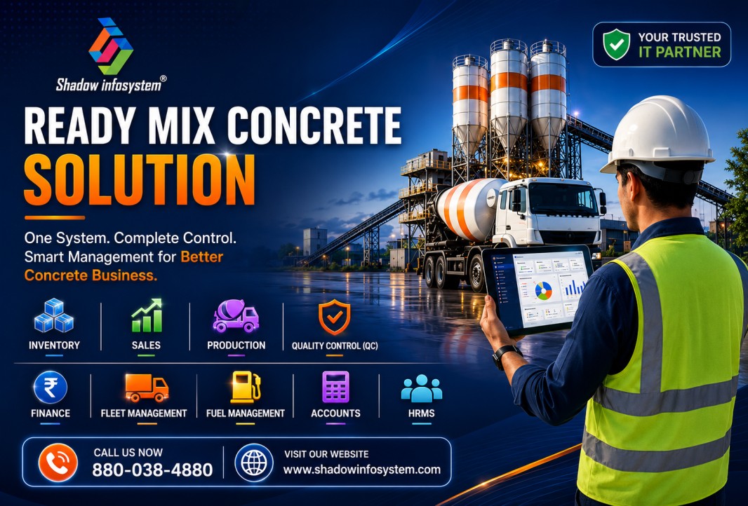 RMC plant and concrete mixer truck